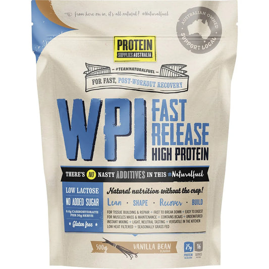 Whey Protein Isolate Vanilla Bean 500g