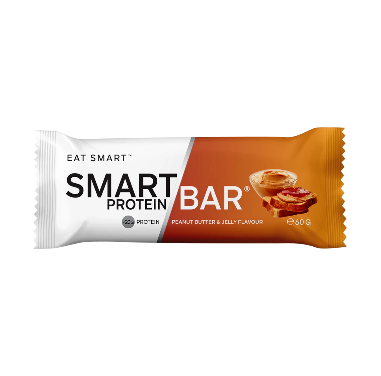 Peanut Butter & Jelly Flavour Smart Protein Bar 60g