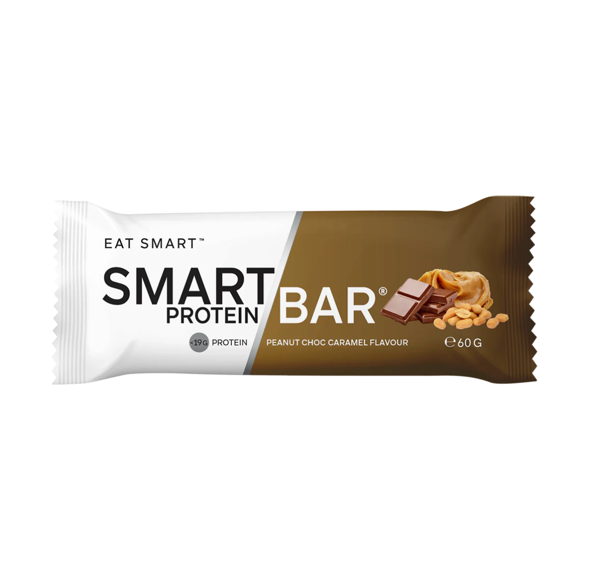 Peanut Choc Caramel Smart Protein Bar 60g