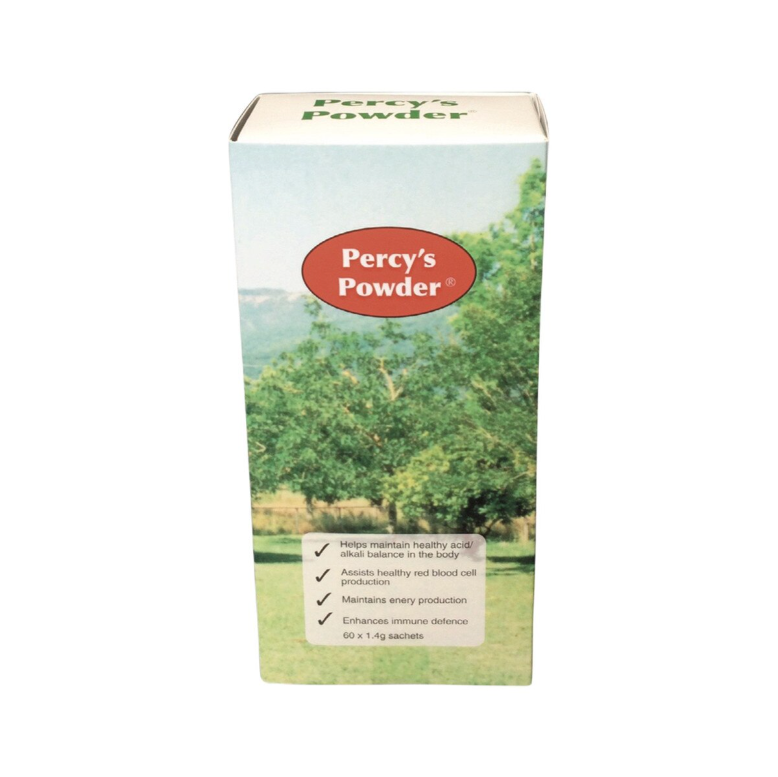 Percy's Products Percy's Powder (Mineral Supplement) Sachets 1.4g x 60 Pack