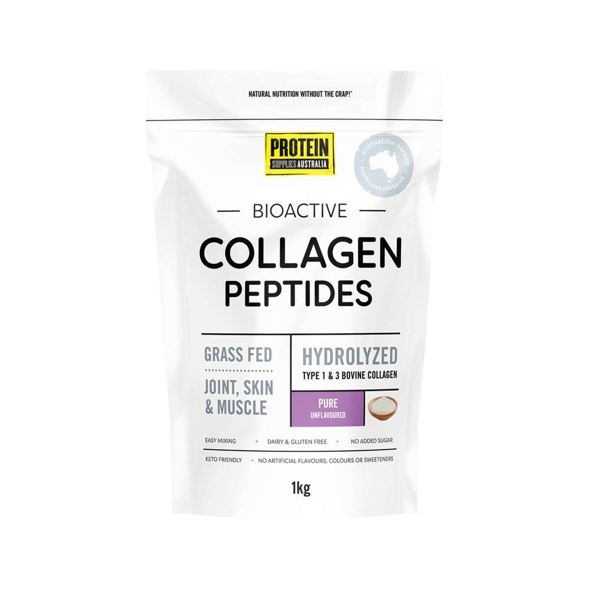 Collagen Peptides Pure 1kg1