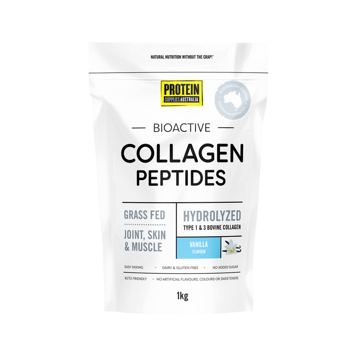 Collagen Peptides Vanilla 1kg1