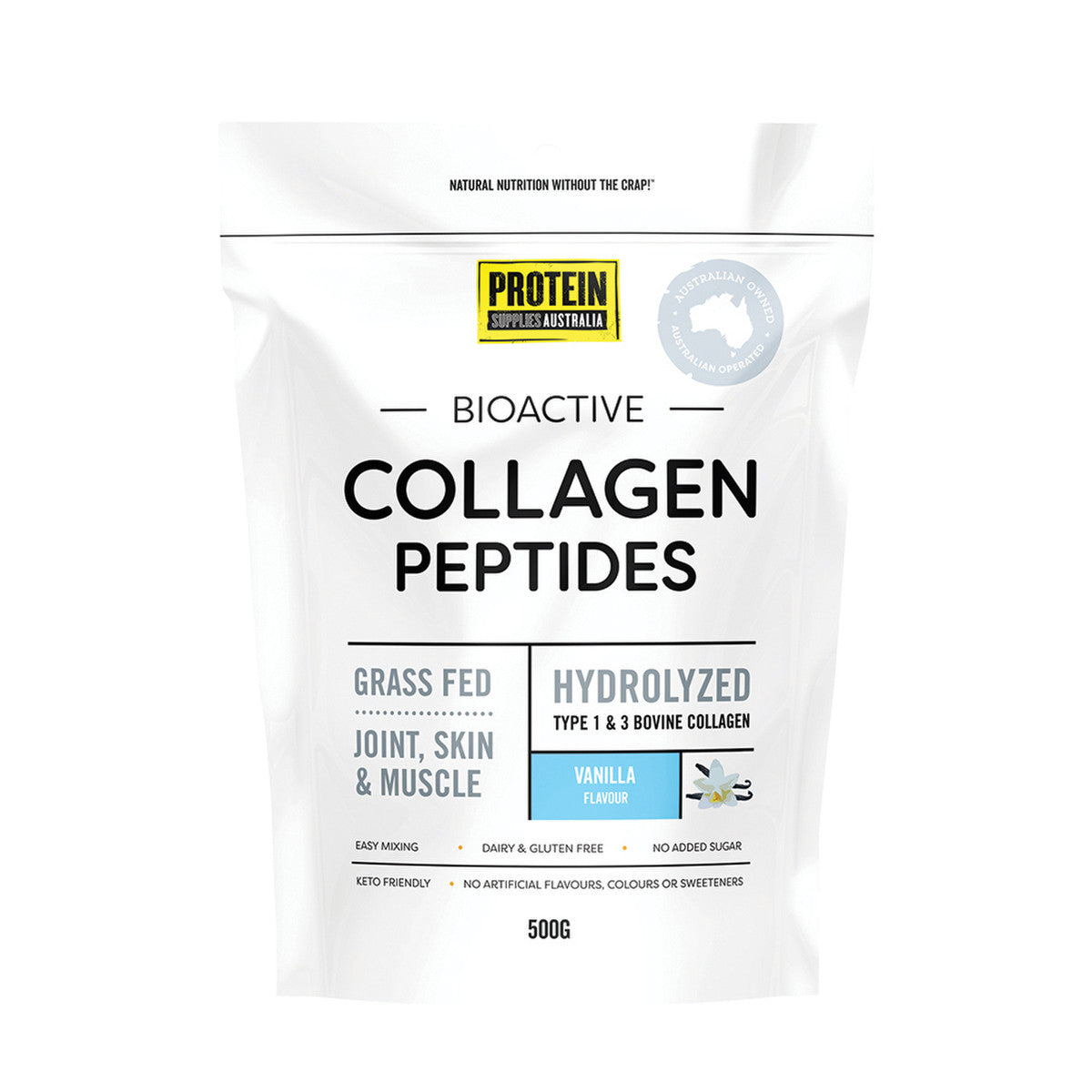 Collagen Peptides Vanilla 500g1