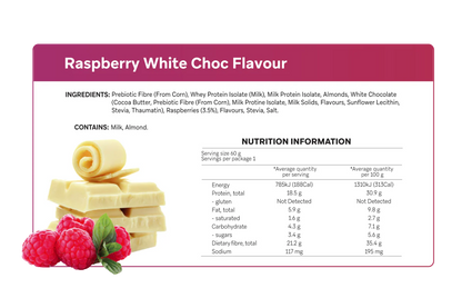 Raspberry White Chocolate Smart Protein Bar 60g