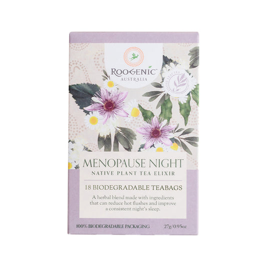 Menopause Night (Native Plant Tea Elixir) x 18 Tea Bags