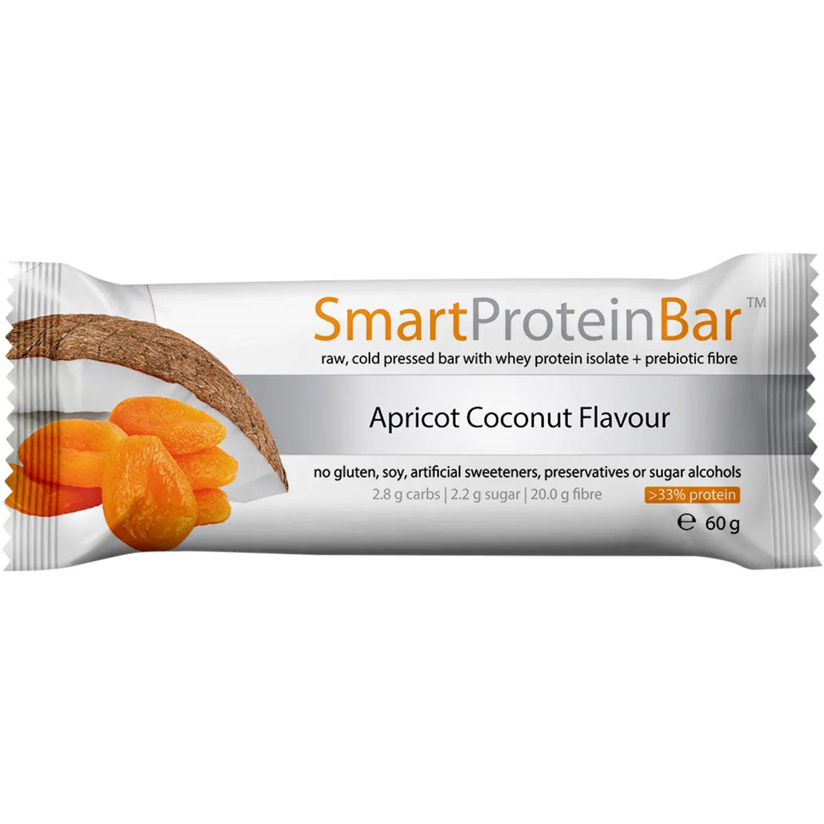 Apricot Coconut Protein Bar 60g Bar