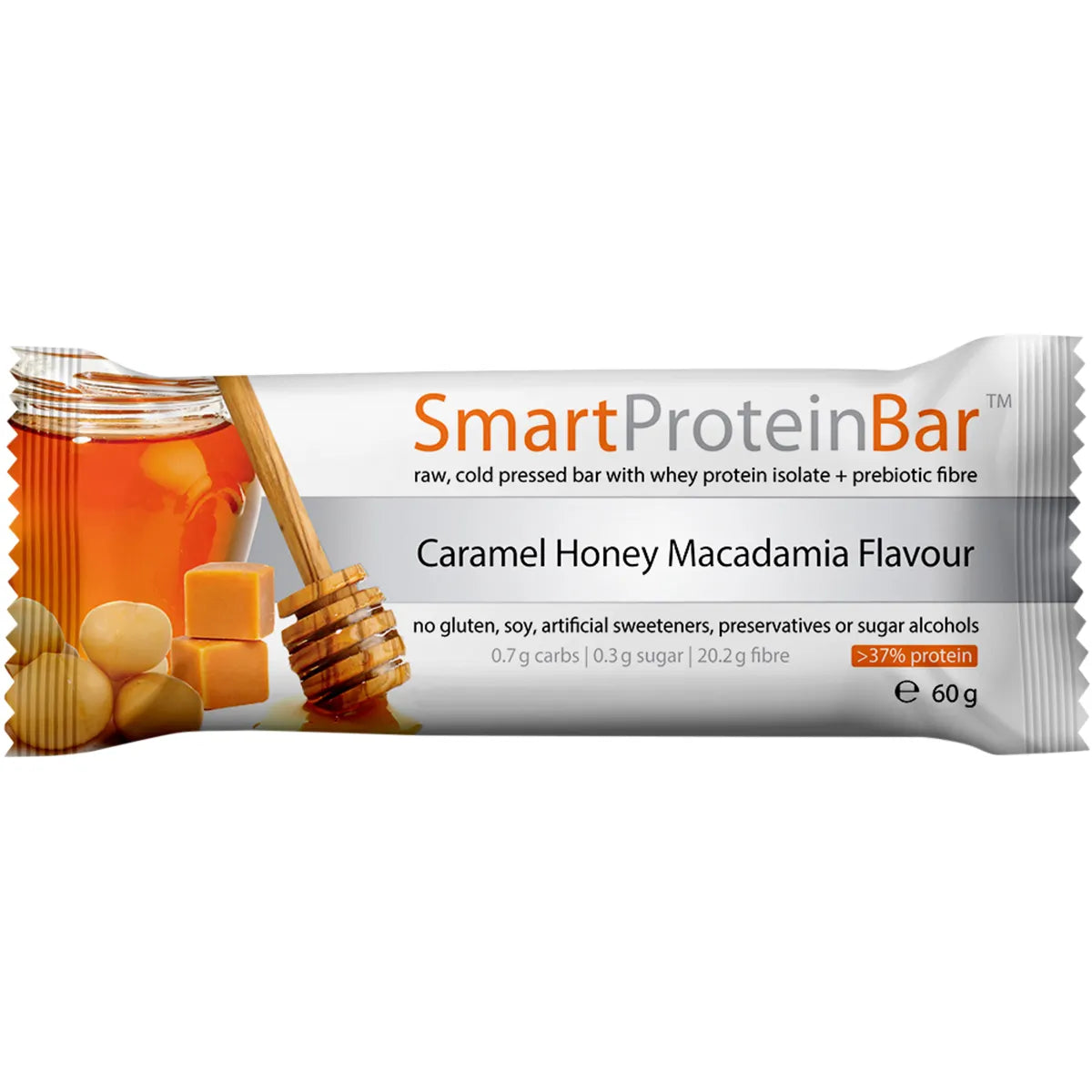 Caramel Honey Macadamia Protein Bar 60g1