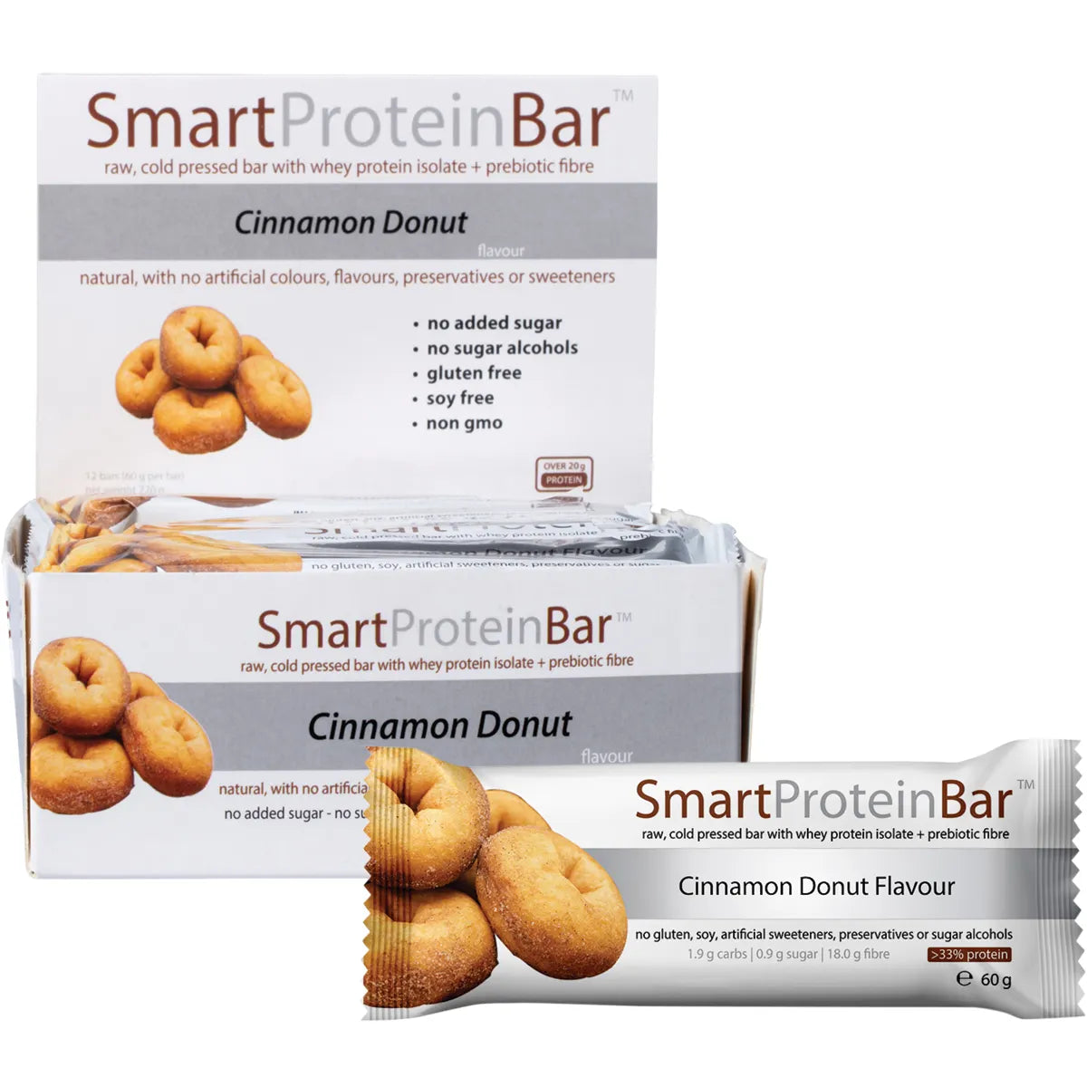 Cinnamon Donut Protein Bar 60g2