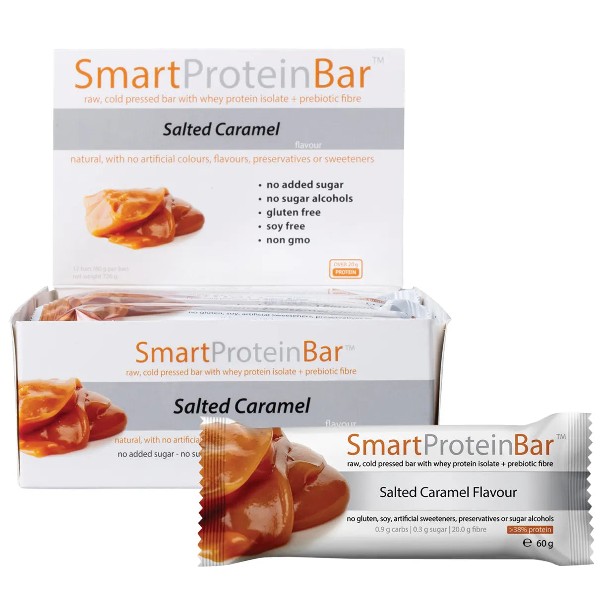 Salted Caramel Protein Bar 60g