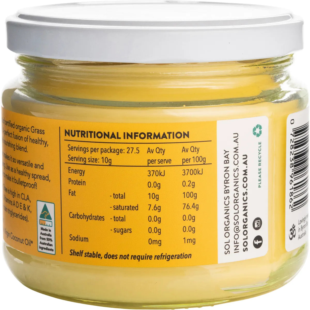 Coconut Oil & Ghee 275g3