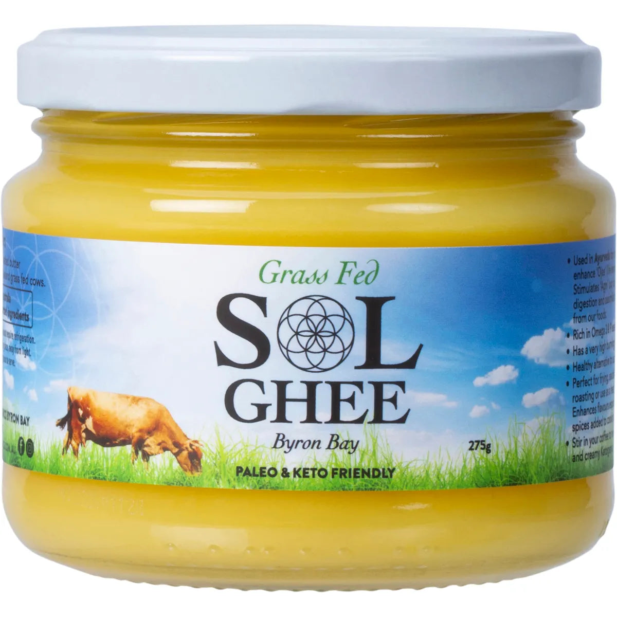 Grass Fed Ghee 275g