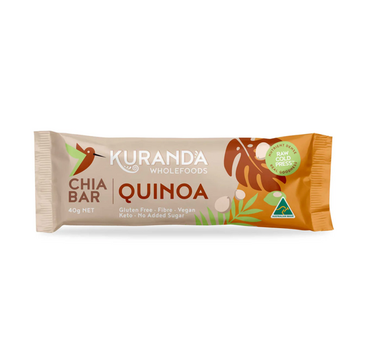 Gluten Free Chia Bars Chia & Quinoa 40g1