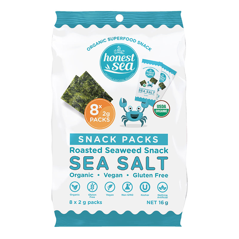 Seaweed - Sea Salt Multipack 8x2g