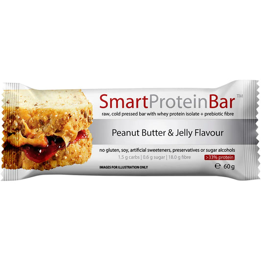 Smart Protein Bar Peanut Butter & Jelly Flavour Protein Bar