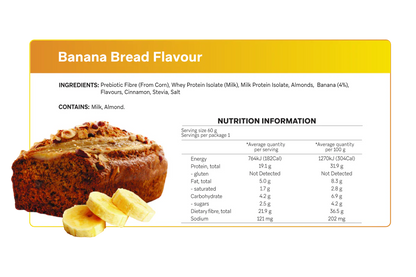 Smart Protein Bar Banana Bread Flavour Protein Bar 60g