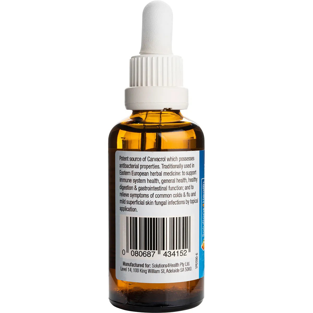 Solutions 4 Health
Oil of Wild Oregano 50ml
