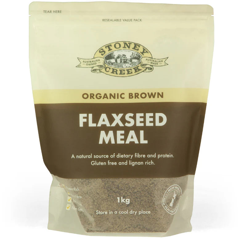 Stoney Creek
Flaxseed Meal Brown Organic 1kg