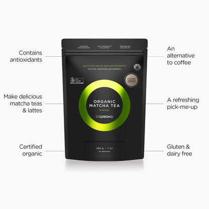 Organic Matcha Tea Powder G/F 200g Pouch