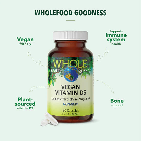 Vegan Vitamin D3 90c