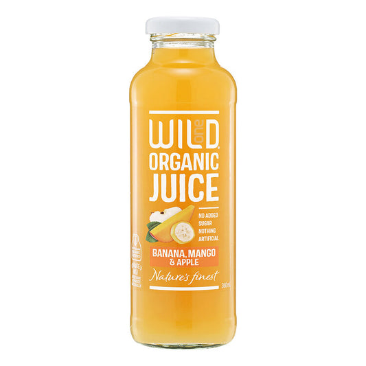 Organic Banana, Mango & Apple Juice 360ml