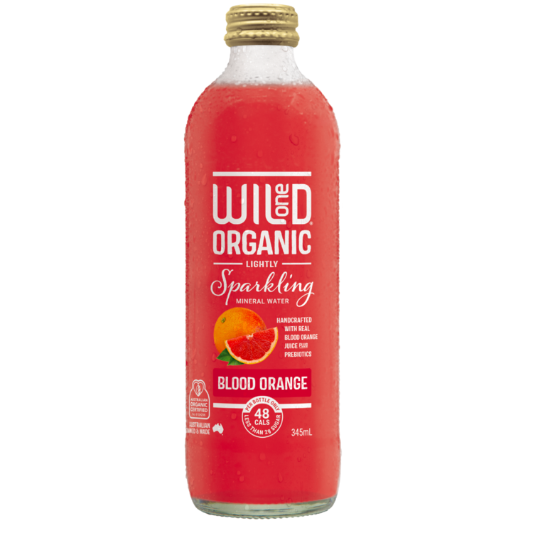 Organic Blood Orange Sparkling Water 345ml