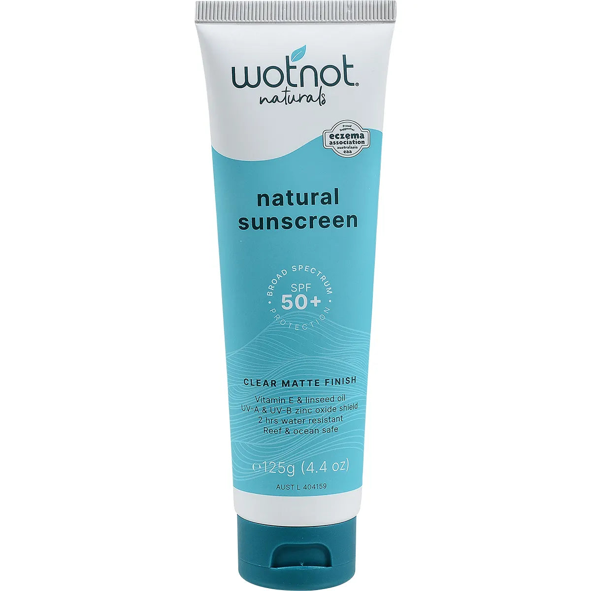 Wotnot
Natural Sunscreen SPF 50+ 125g